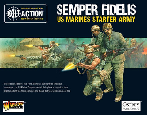 Bolt Action - US Marines Starter Army