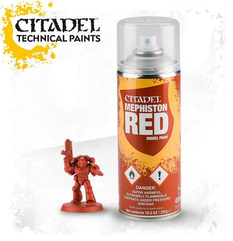Spray Paint - Mephiston Red