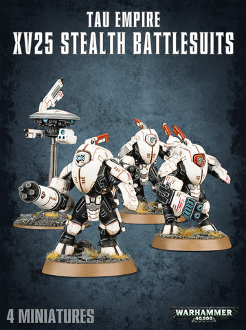 Tau Empire - XV25 Stealth Battlesuits